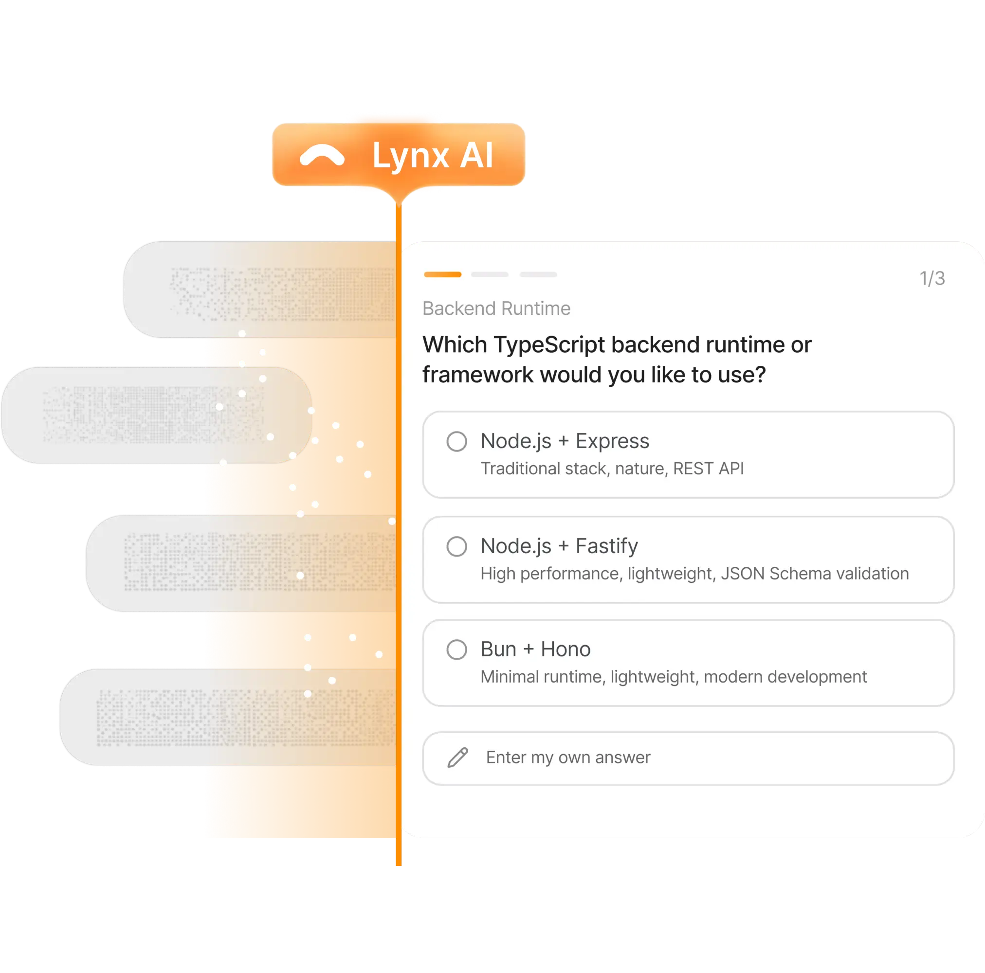 Intuitive UI for Decisions