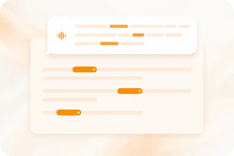 Voice polishing refines wording choices